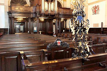 Jewry St Lawrence - Carving Detail